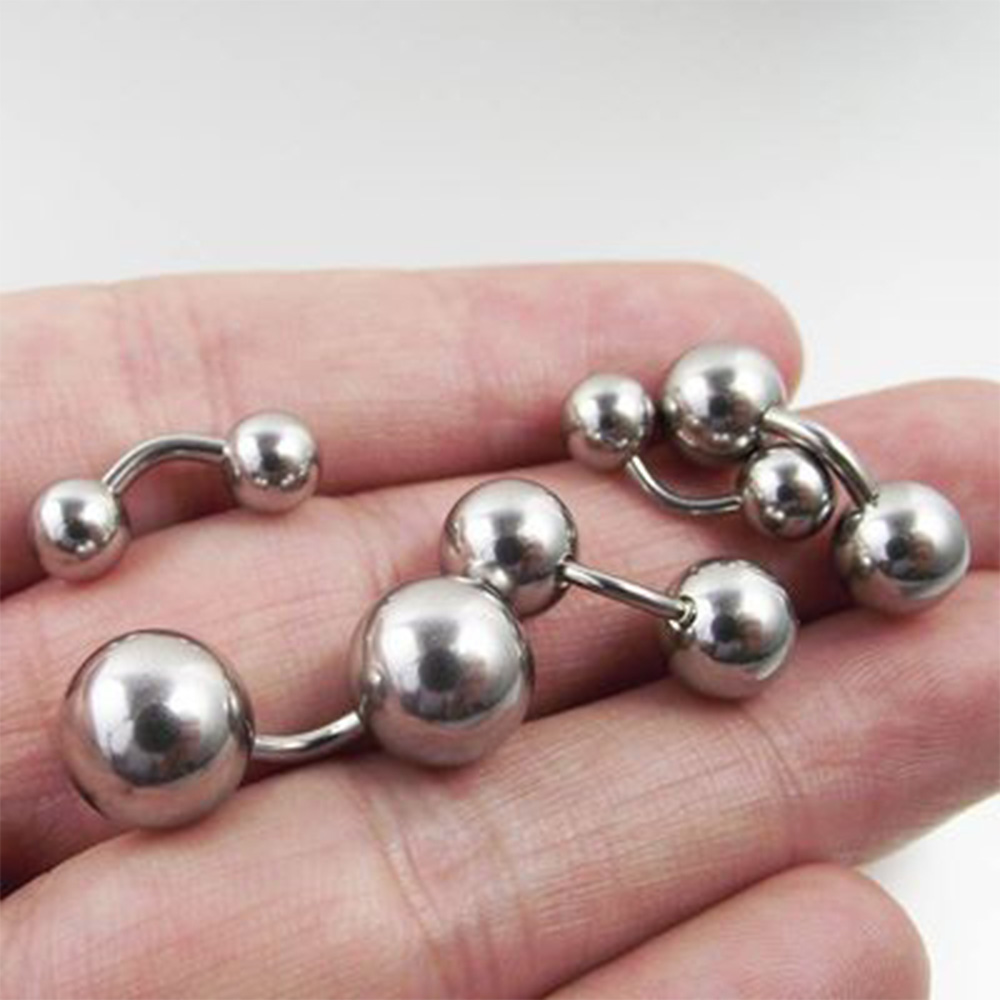 Nipple Bar Curved - 1 adet PA meme vajinal halkası