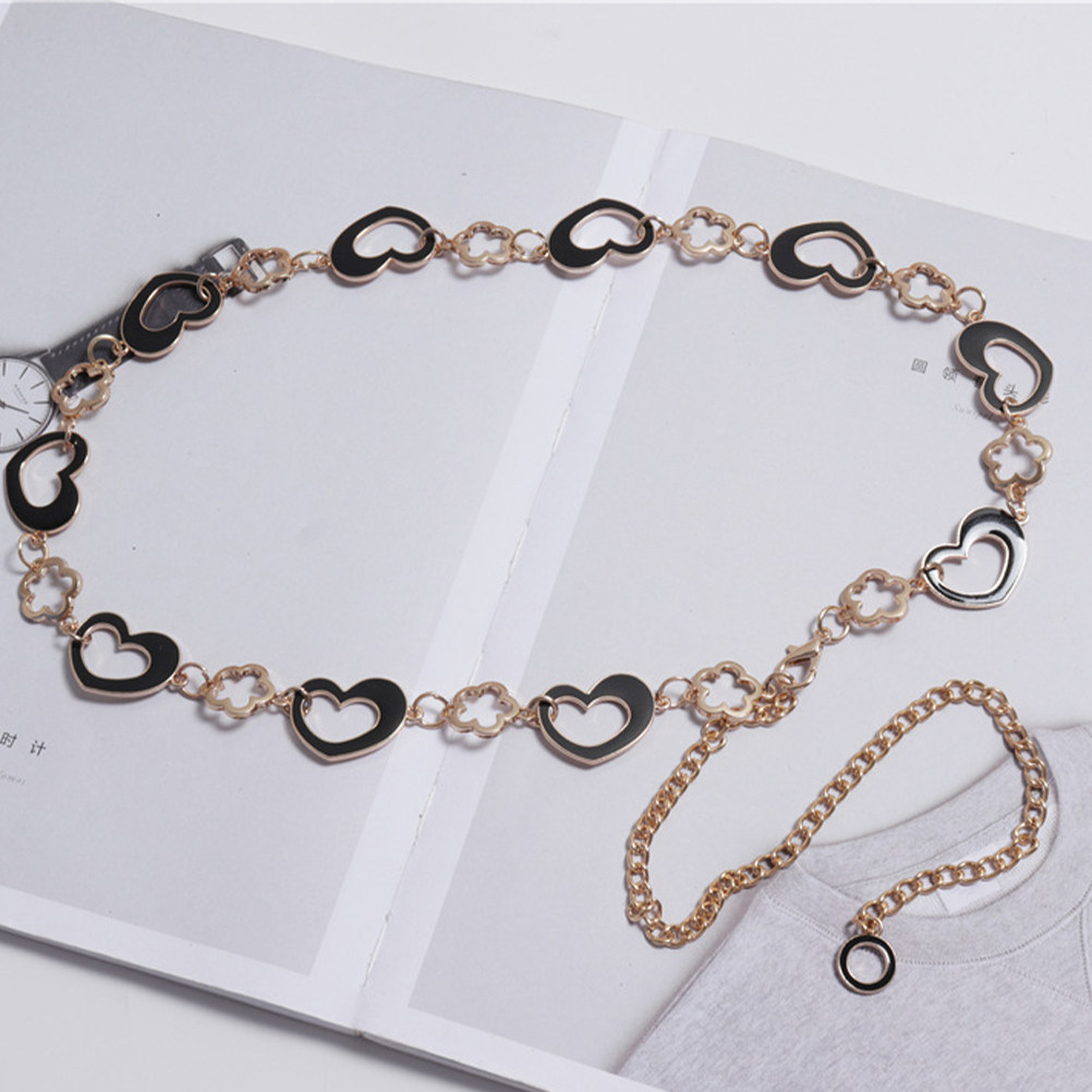 Body Jewelry High End - 1 Adet Aşk Bel Zinciri Kadınlar