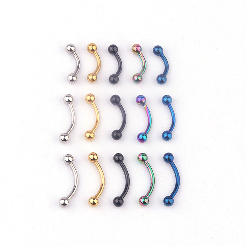 Body Jewelry Ear - 5 adet/grup 16G 316L Paslanmaz Çelik