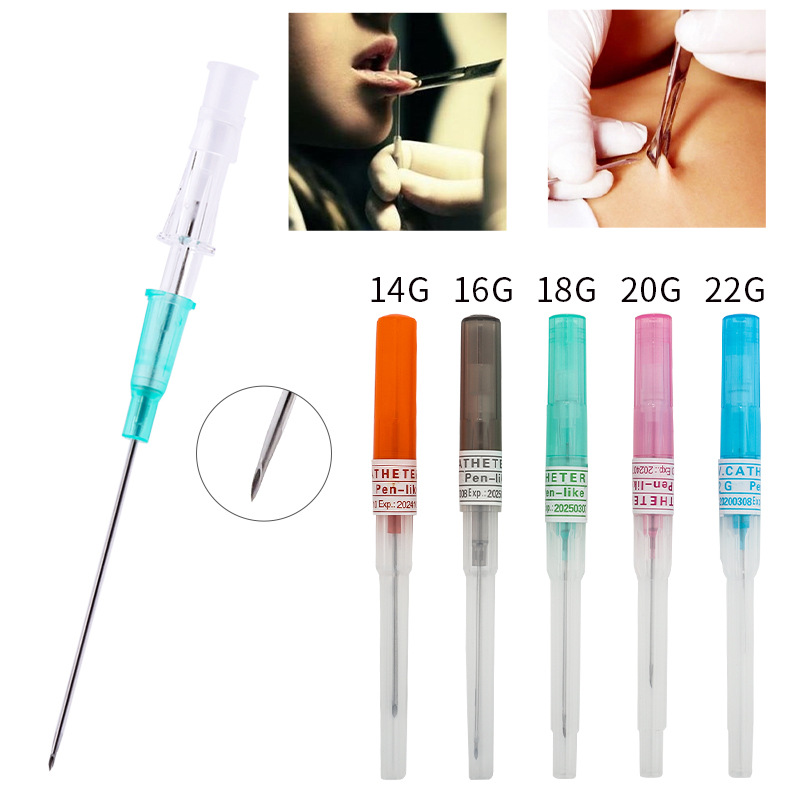 Body Jewelry Store - 5 adet Sterilize Kateter Delme İğneleri