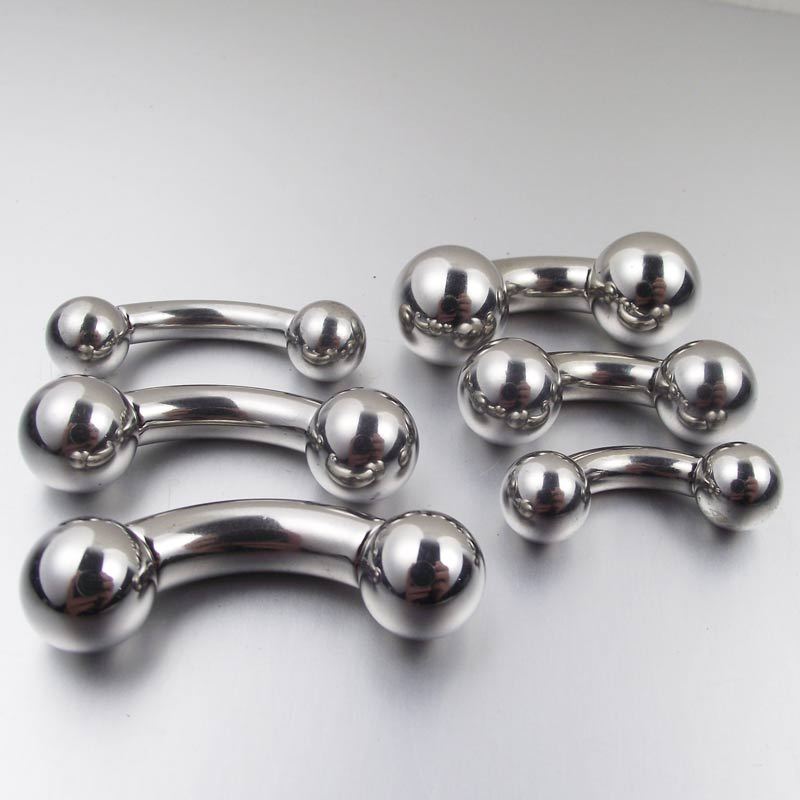 Nipple Bar Curved - 1 adet büyük boy düz halter