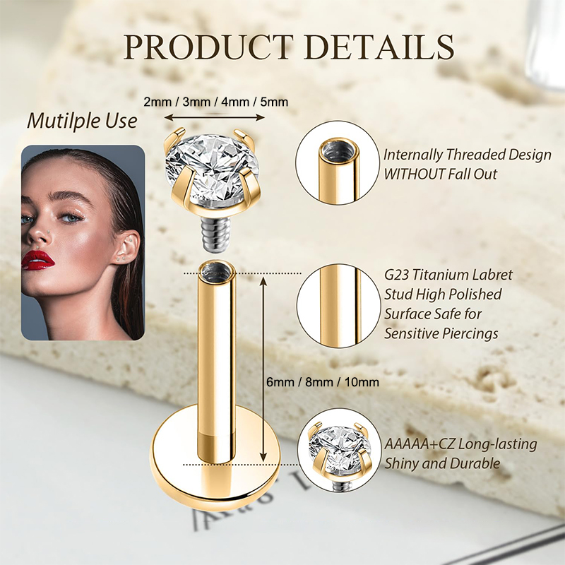 16G Titanyum İçten Dişli Düz S - Body Jewelry Titanium incelemesi ve fiyatı
