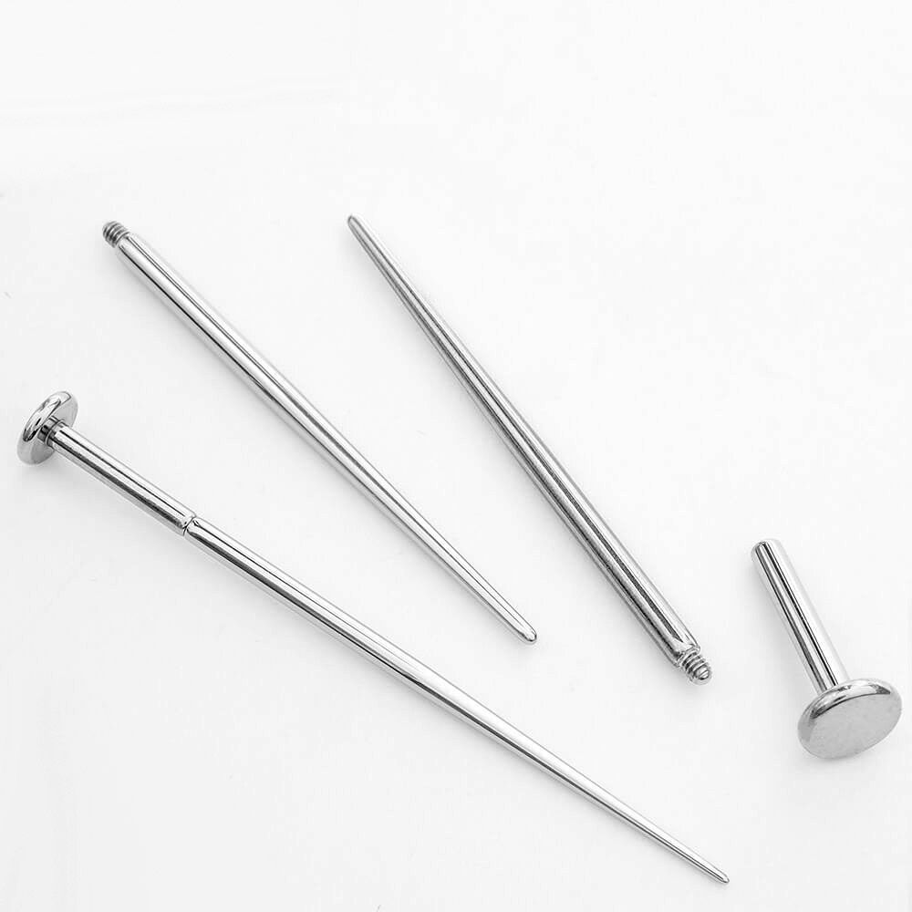 2 adet Paslanmaz Çelik Delici  - Body Jewelry Threadless incelemesi ve fiyatı
