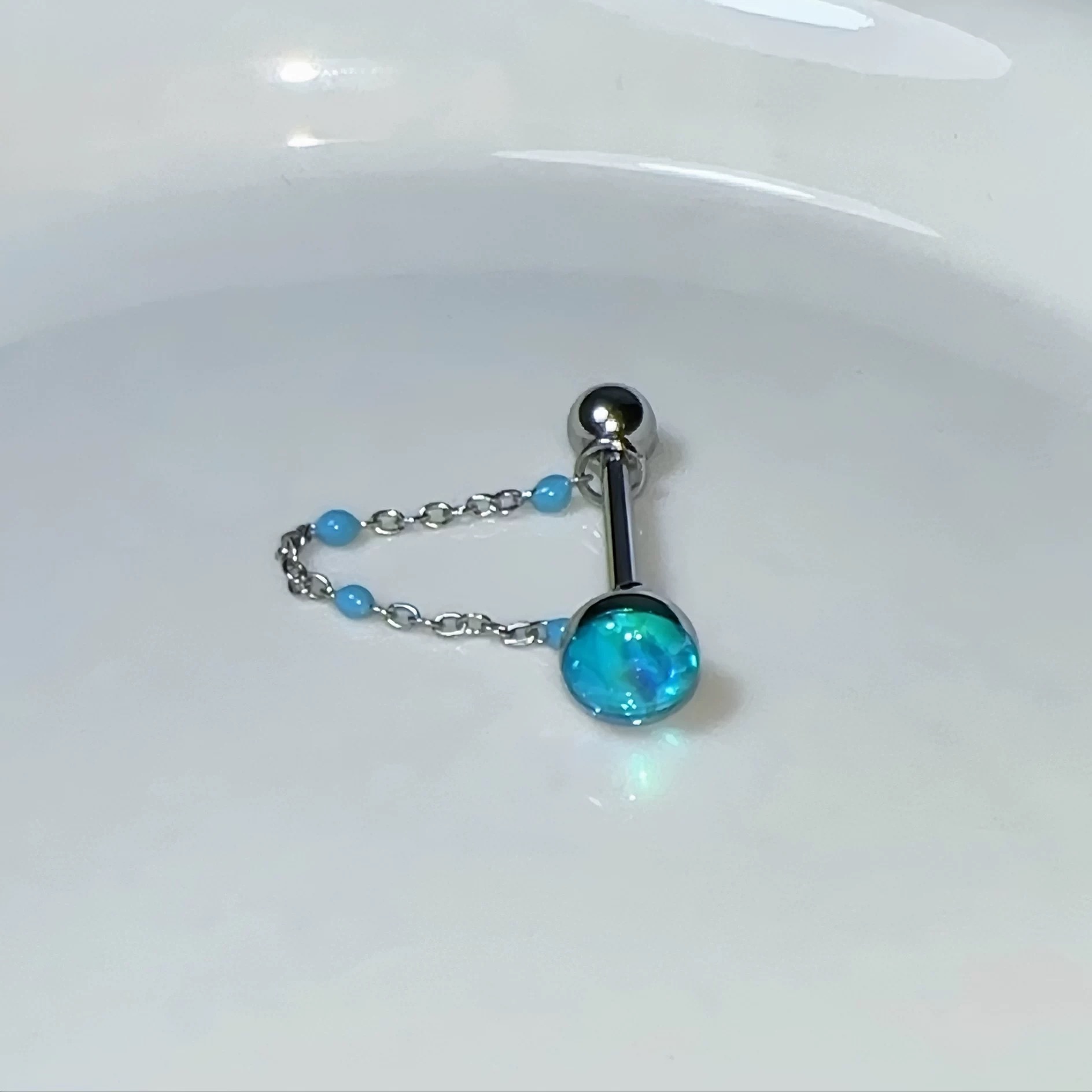 1 Adet Yüksek Kaliteli Modaya  - Body Jewelry Titanium incelemesi ve fiyatı