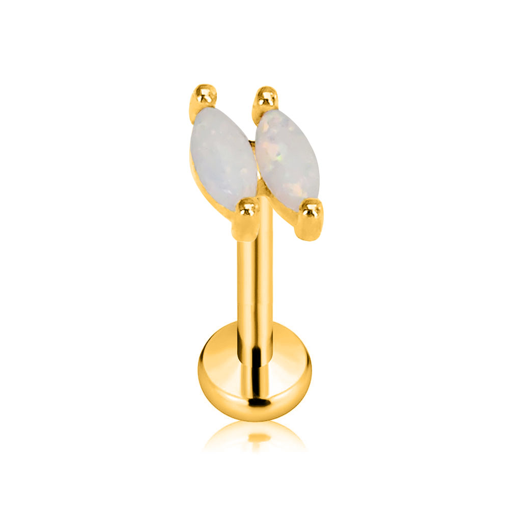 ASTM F136 G23 Titanyum Çiçek Y - Body Jewelry Threadless incelemesi ve fiyatı