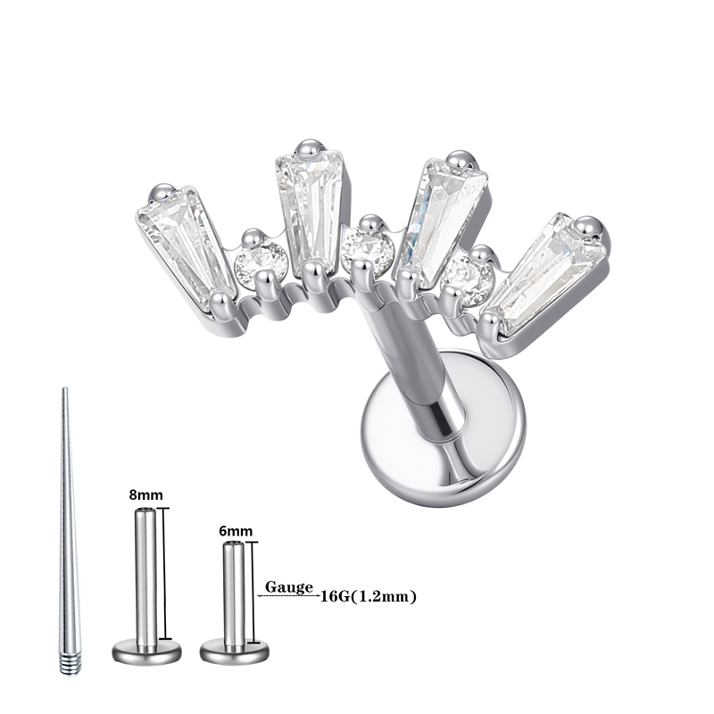 1 adet ASTM titanyum Helix pie - Tragus Flat Back incelemesi ve fiyatı