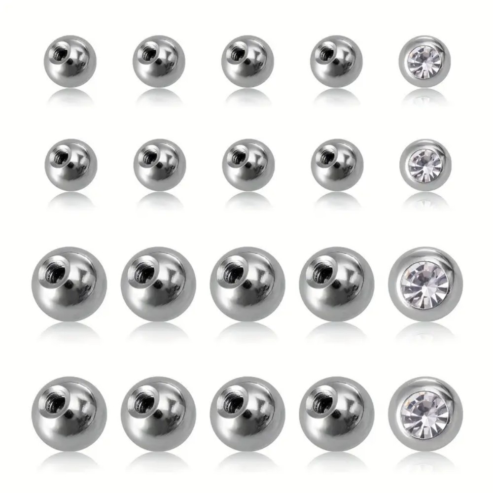 10 adet piercing topları 3mm 5 - Body Jewelry Store incelemesi ve fiyatı