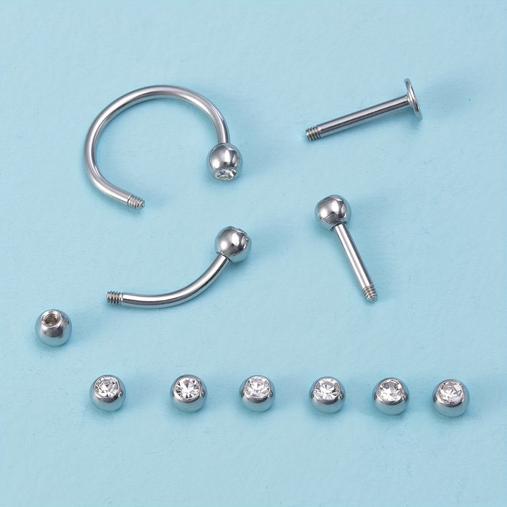 10 adet piercing topları 3mm 5 - Body Jewelry Store incelemesi ve fiyatı