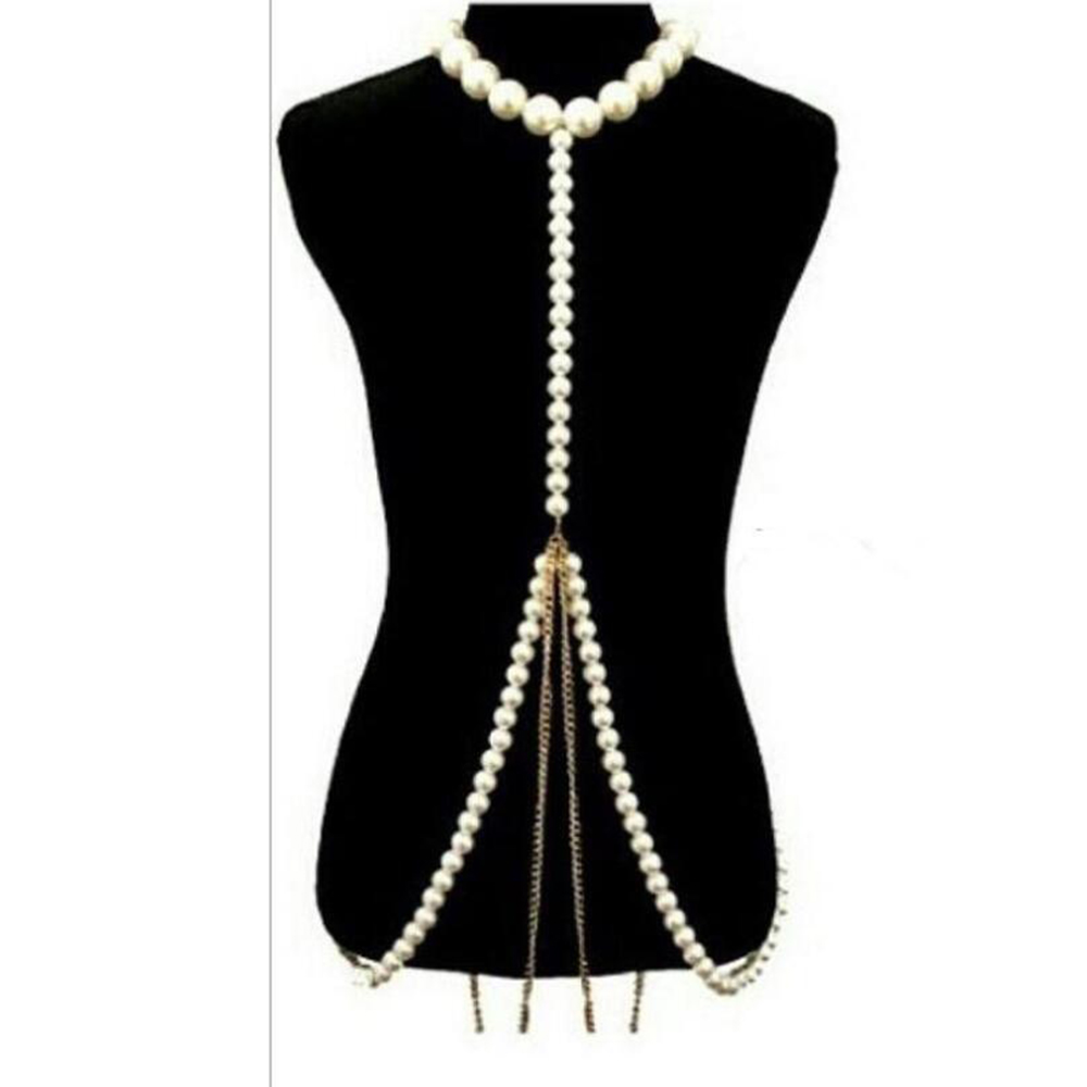 Lüks İnci Altın Zincir Vücut Z - Body Jewelry High End incelemesi ve fiyatı