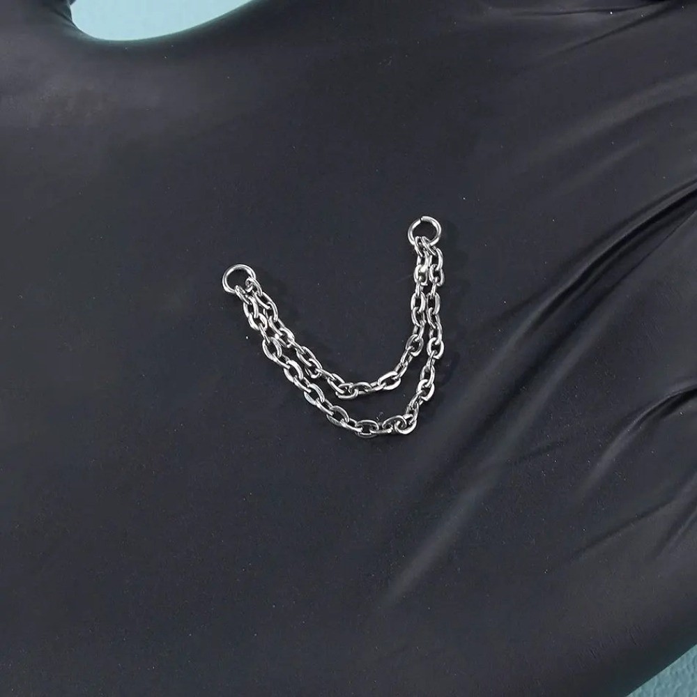 Titanyum Burun Zinciri Üç Katm - Body Jewelry Titanium incelemesi ve fiyatı