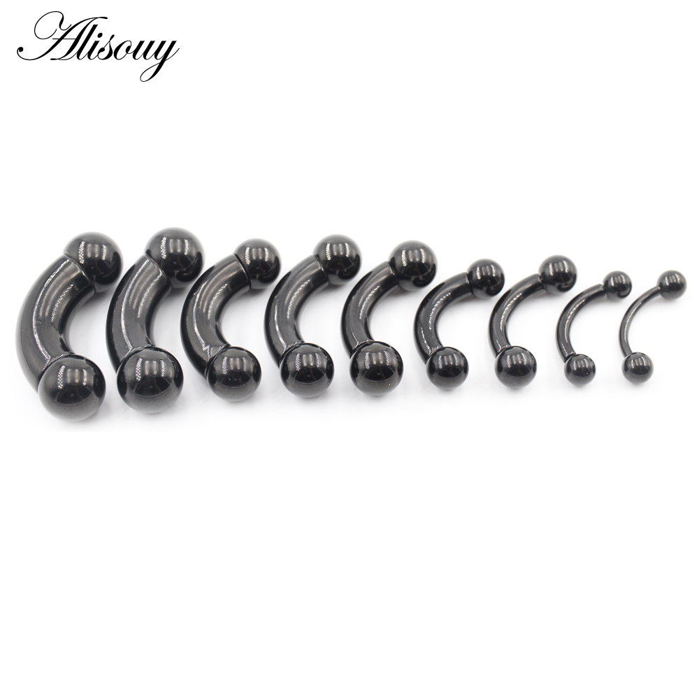 Alisouy 1 adet Paslanmaz Çelik - Nipple Bar Curved incelemesi ve fiyatı
