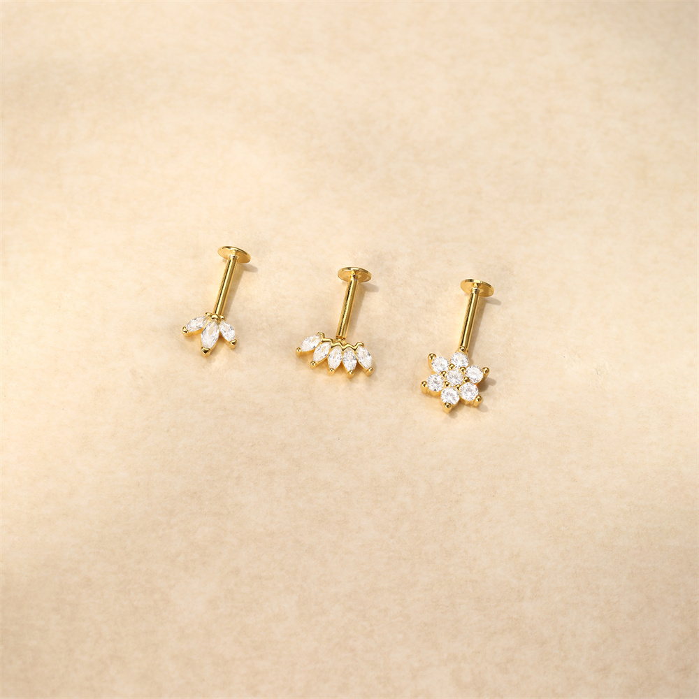 AIDE 925 ayar gümüş küpe kadın - Tragus Flat Back incelemesi ve fiyatı