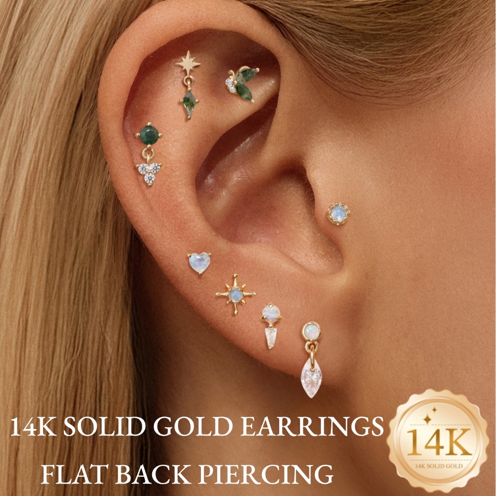 DIeSchein 14K Masif Altın Heli - Tragus Flat Back incelemesi ve fiyatı