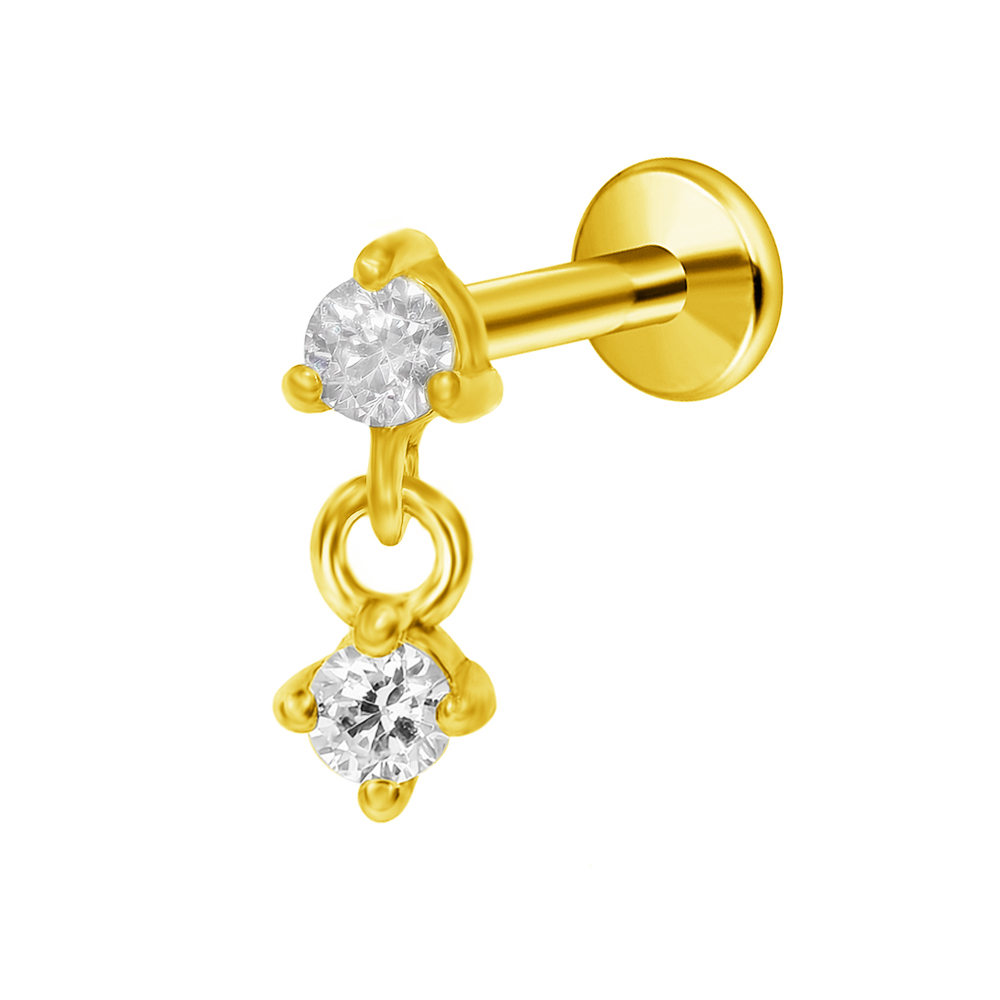 G23 Titanyum Ay Yıldız Kolye L - Body Jewelry Threadless incelemesi ve fiyatı