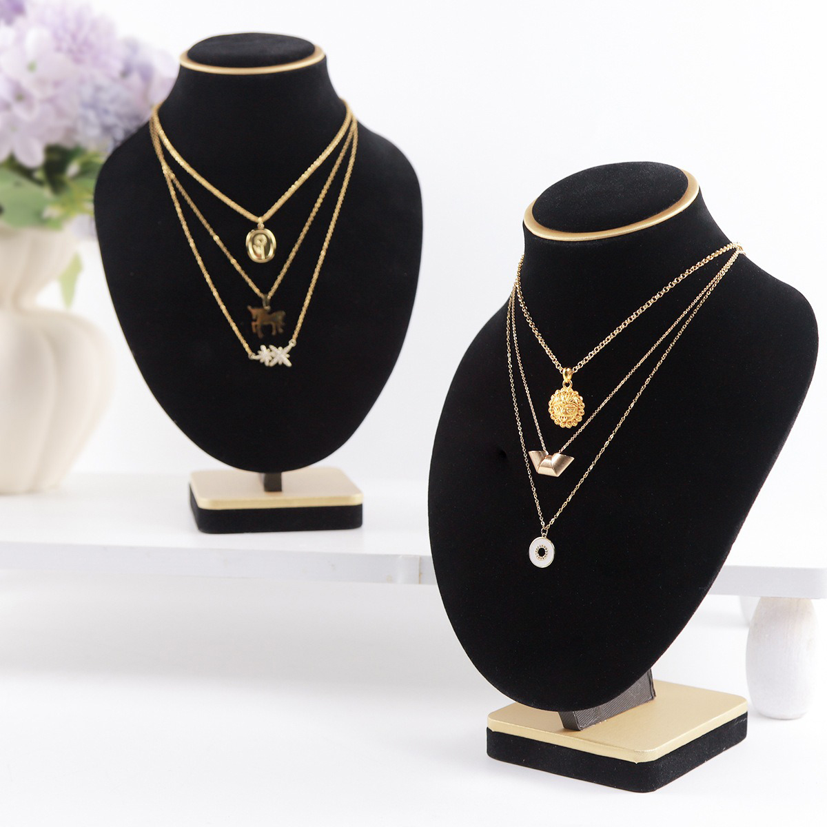 Siyah Kadife Takı Göstericiler - Body Jewelry Store incelemesi ve fiyatı