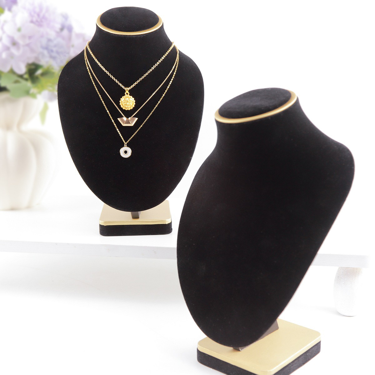 Siyah Kadife Takı Göstericiler - Body Jewelry Store incelemesi ve fiyatı