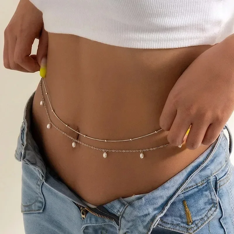 Yeni Charm Seksi Çift Katmanlı - Body Jewelry Women incelemesi ve fiyatı