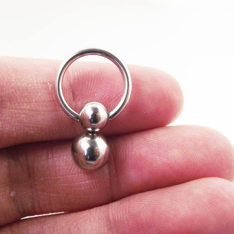1 adet paslanmaz çelik çift bi - Nipple Bar Curved incelemesi ve fiyatı