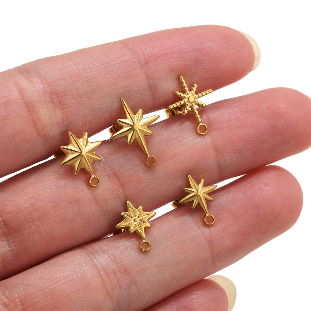 6 adet Paslanmaz Çelik Yıldız  - Body Jewelry Ear incelemesi ve fiyatı