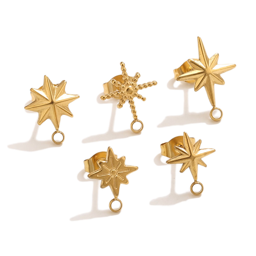 6 adet Paslanmaz Çelik Yıldız  - Body Jewelry Ear incelemesi ve fiyatı