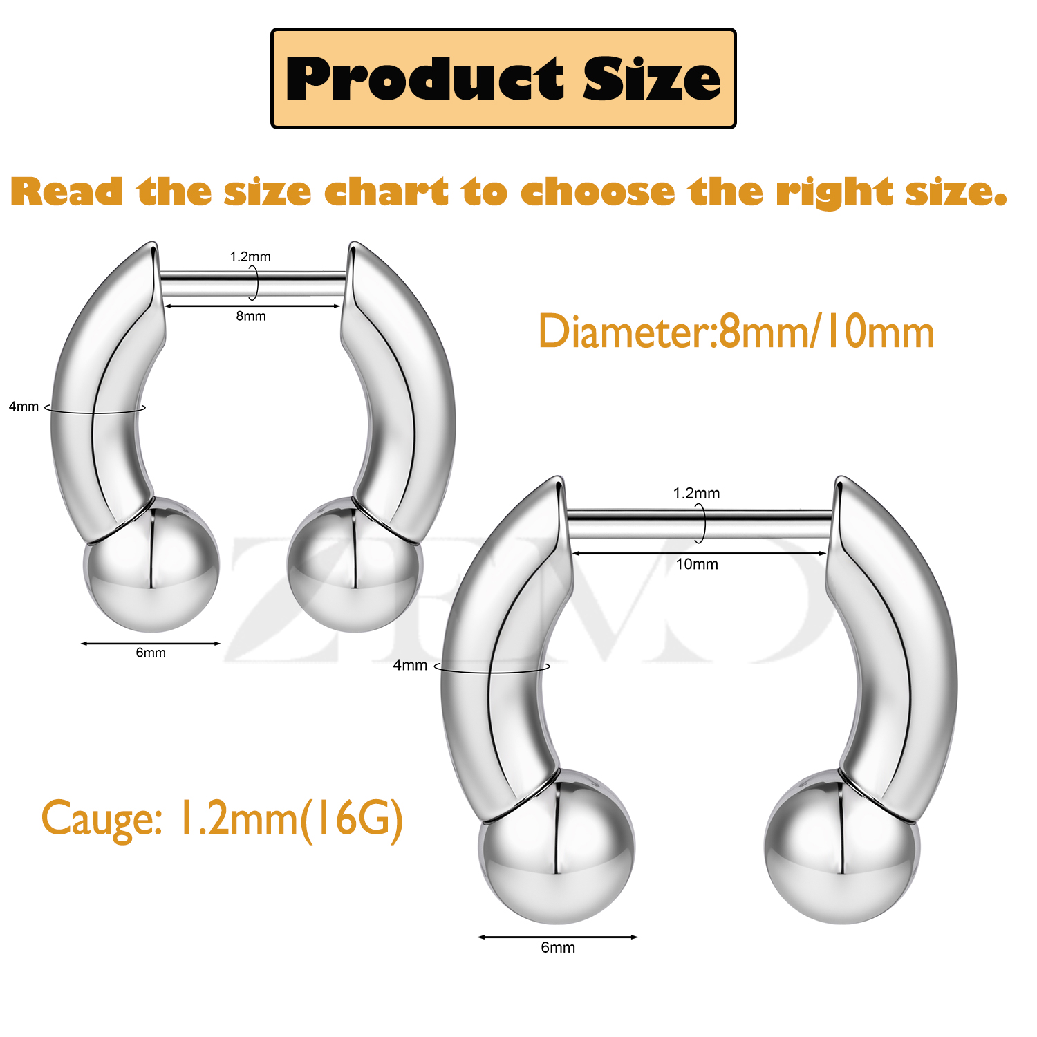 ZEMO 1 Adet 16G Paslanmaz Çeli - Body Jewelry Threadless incelemesi ve fiyatı