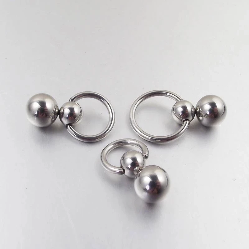 Paslanmaz çelik çift top Cucur - Nipple Bar Curved incelemesi ve fiyatı