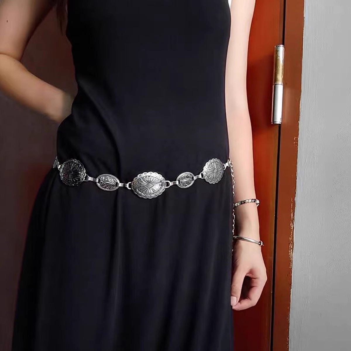 Bayanlar için retro tarz metal - Body Jewelry High End incelemesi ve fiyatı