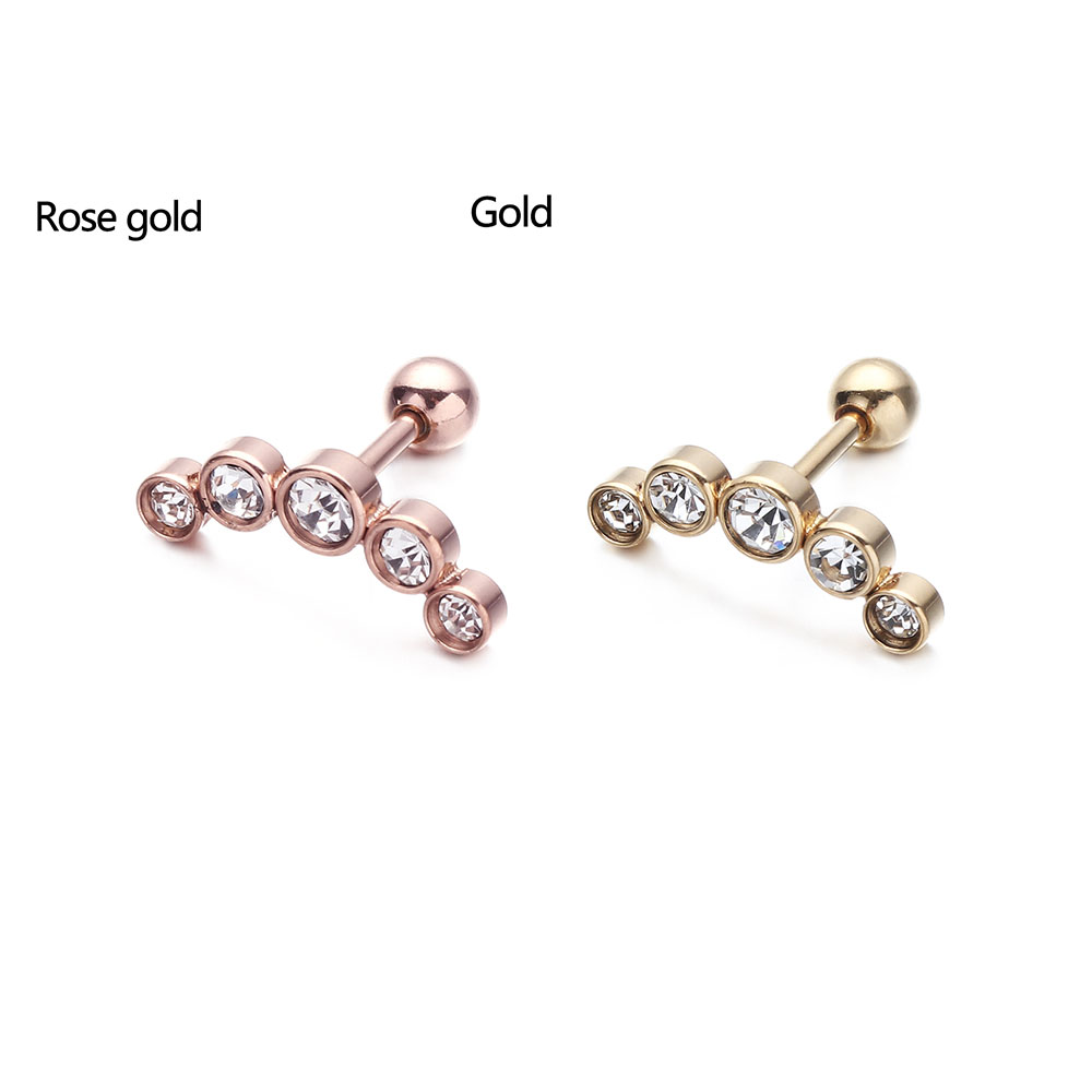 1 adet moda 16G paslanmaz çeli - Body Jewelry Ear incelemesi ve fiyatı