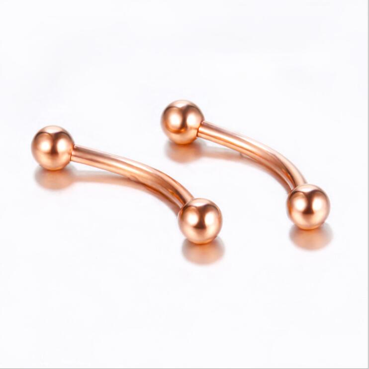 10 adet/grup kaş Piercing kavi - Nipple Bar Curved incelemesi ve fiyatı