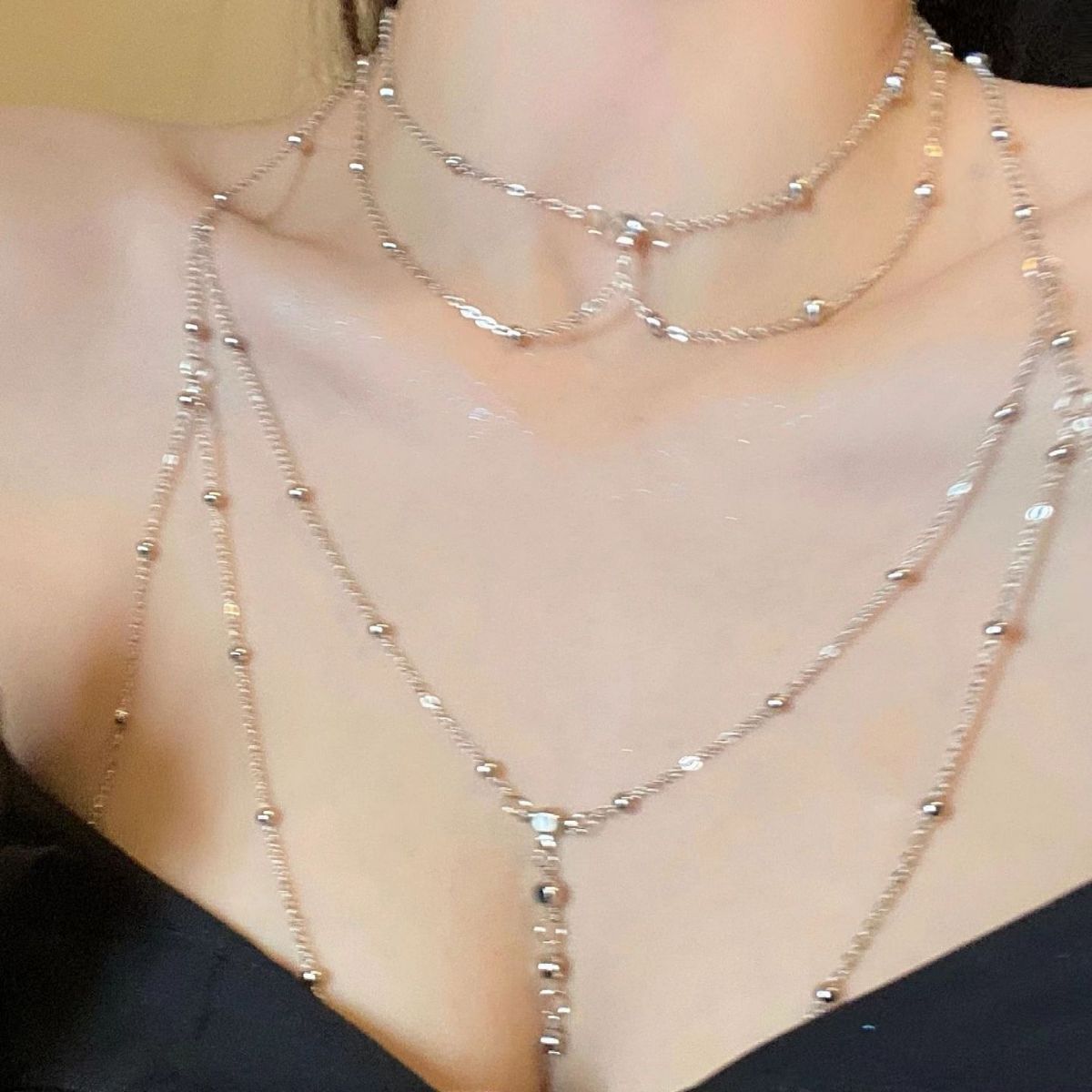 Göğüs zinciri takı, saf şehvet - Body Jewelry High End incelemesi ve fiyatı