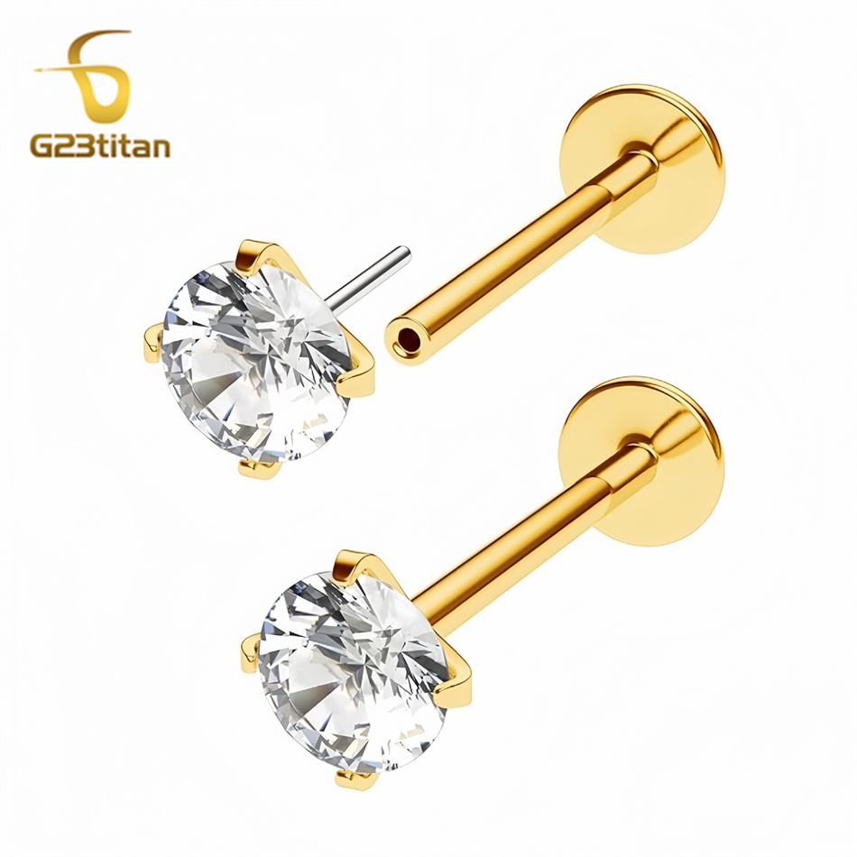 2 adet G23 Titanyum Takma Küpe - Tragus Flat Back incelemesi ve fiyatı