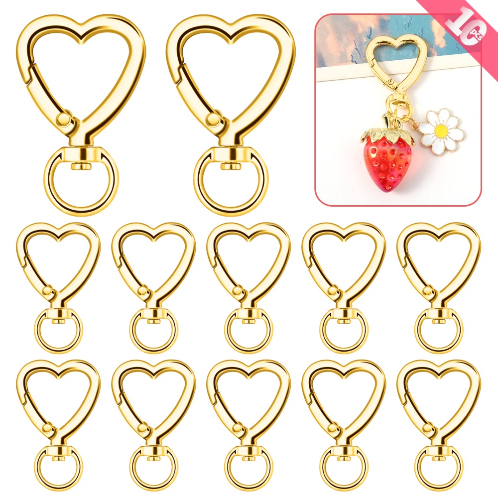 10 adet Metal Kalp Istakoz Pen - Daith Heart Ring incelemesi ve fiyatı
