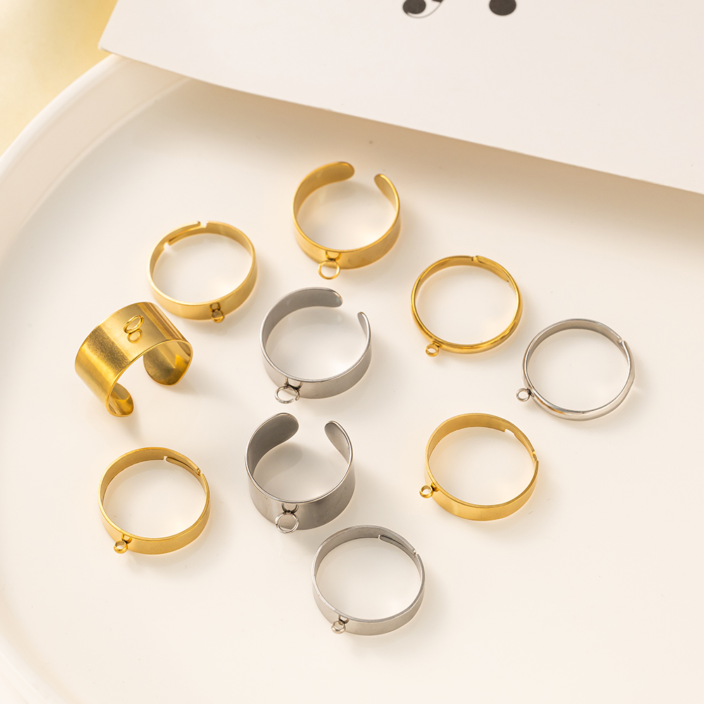 5 adet/grup Paslanmaz Çelik Al - Daith Heart Ring incelemesi ve fiyatı