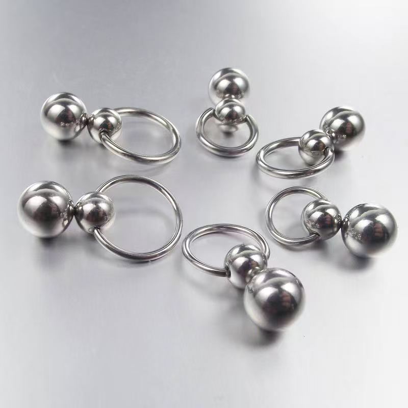 1 adet Paslanmaz Çelik Çift Bi - Nipple Bar Curved incelemesi ve fiyatı