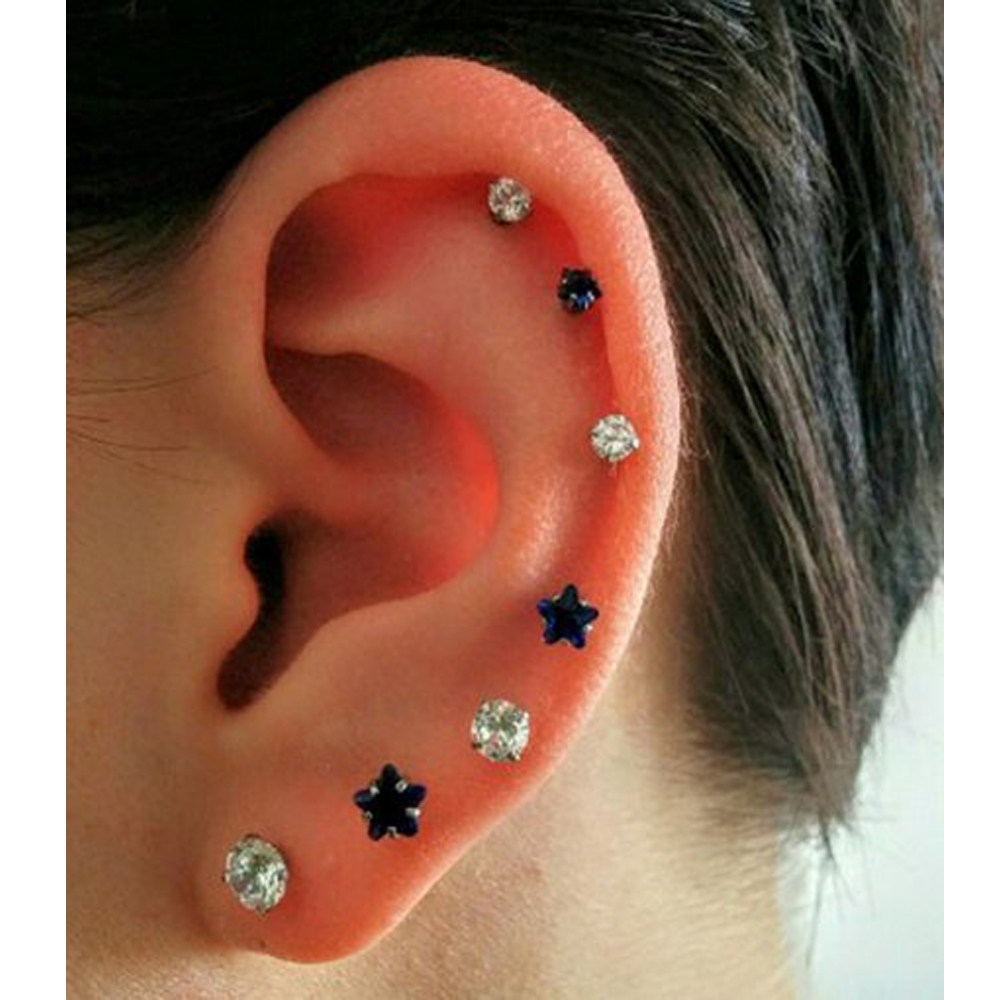 16G Tragus kıkırdak sarmal Con - Body Jewelry Threadless incelemesi ve fiyatı