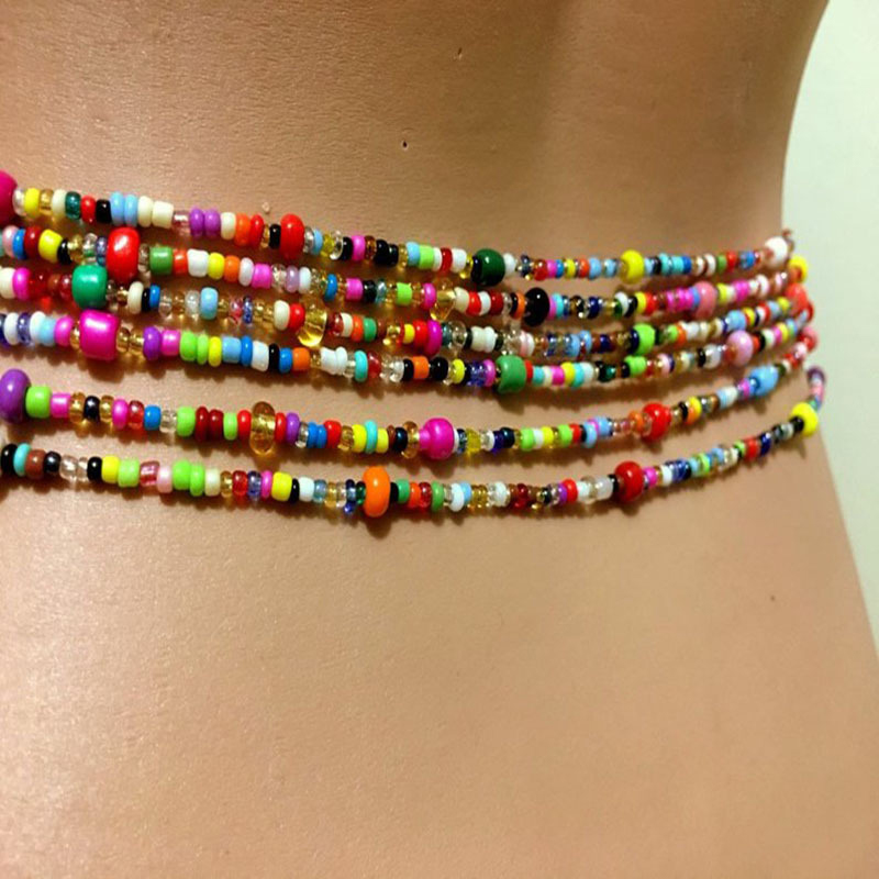 Kadınlar katmanlı boncuklu göb - Body Jewelry Women incelemesi ve fiyatı