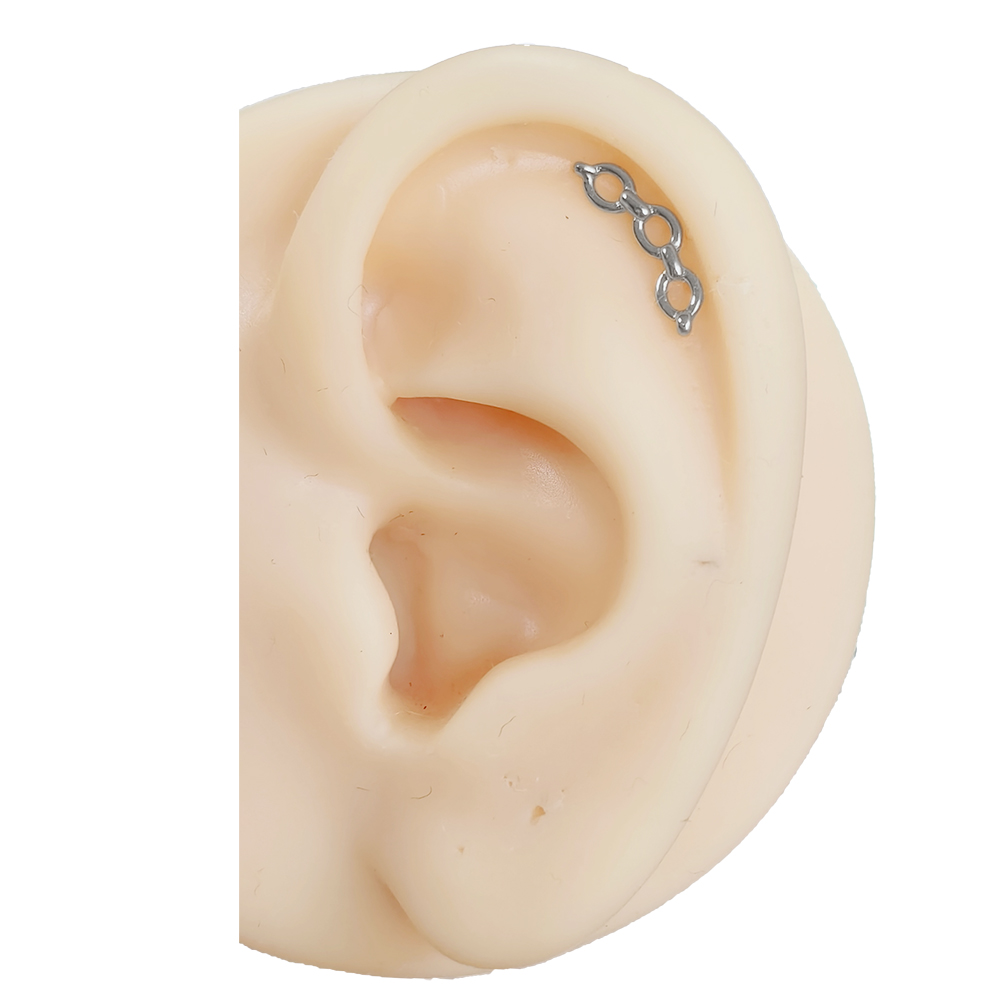ASTM F-136 Titanyum Labret Zin - Body Jewelry Threadless incelemesi ve fiyatı