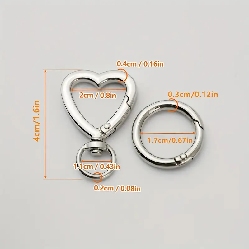 5/10/20/40 Set Çift Açılır Dön - Daith Heart Ring incelemesi ve fiyatı