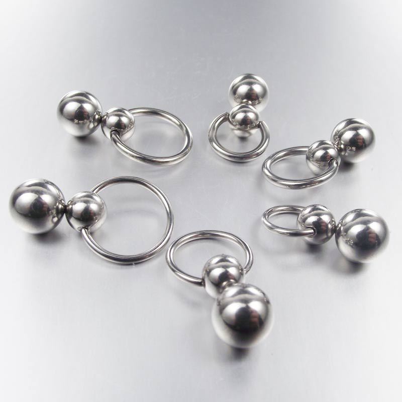 Paslanmaz Çelik Çift Bilyalı K - Nipple Bar Curved incelemesi ve fiyatı