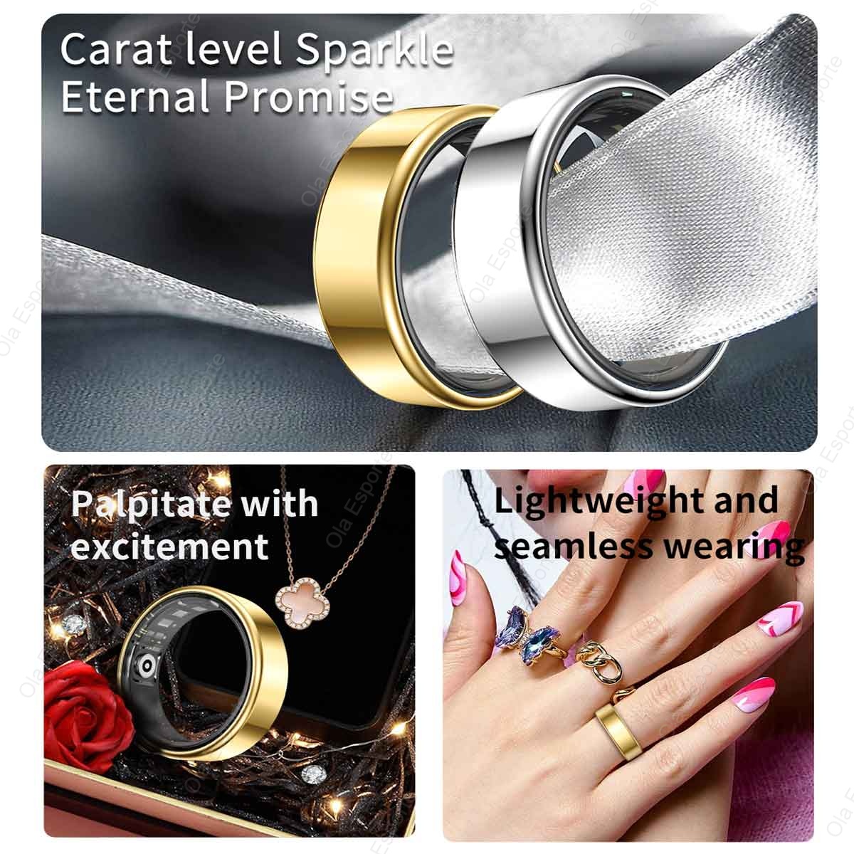 Titanyum Alaşımlı Akıllı Yüzük - Daith Heart Ring incelemesi ve fiyatı